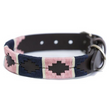 Load image into Gallery viewer, Polo Dog Collar - Pink/navy/white stripe