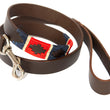 Load image into Gallery viewer, Polo Dog Lead - Red/navy/cream stripe