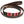 Load image into Gallery viewer, Polo Dog Lead - Red/navy/cream stripe
