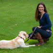 Load image into Gallery viewer, Polo Dog Lead - Pink/navy/white stripe