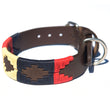 Load image into Gallery viewer, Polo Dog Collar - Navy/cream/red