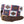 Load image into Gallery viewer, Narrow Polo Belt - Navy/Pale Blue/Red Stripe
