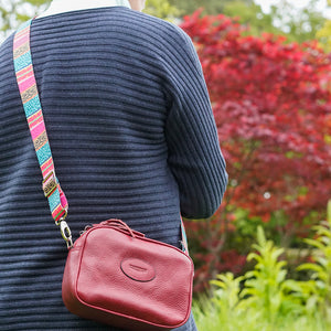Bag strap -Pink multicoloured