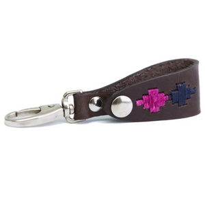 Key Holder - Berry/navy