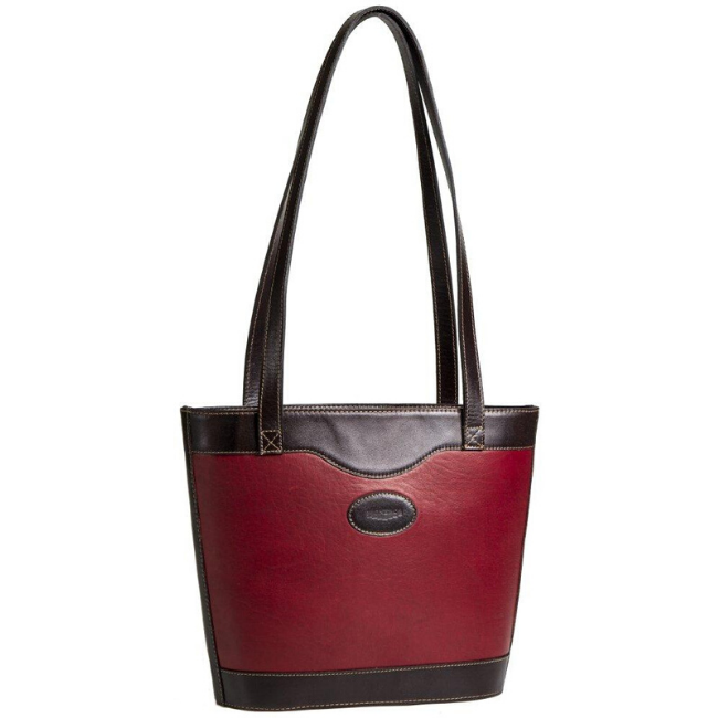 Black bucket bag with best sale red lining