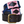 Load image into Gallery viewer, Polo belt - Pink/navy/white stripe
