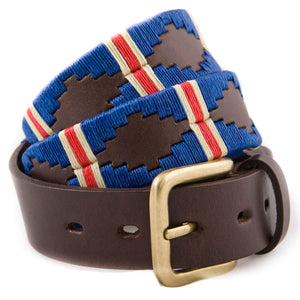 Polo Belt - Royal double stripe