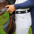 Load image into Gallery viewer, Polo Belt - Pampa Cross - Navy/pale blue
