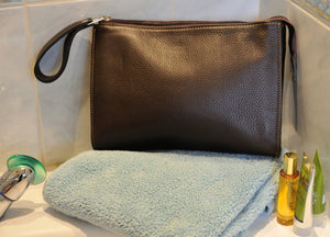 Travel Washbag - Chocolate